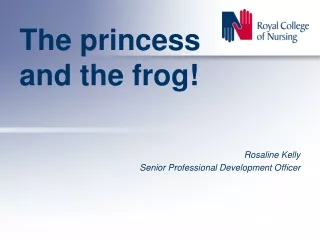 The princess  and the frog!