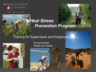 Heat Stress      Prevention Program