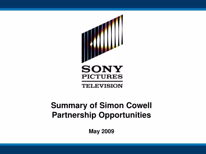 summary of simon cowell partnership opportunities