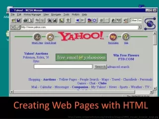 Creating Web Pages with HTML