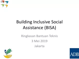 Building Inclusive Social Assistance (BISA)