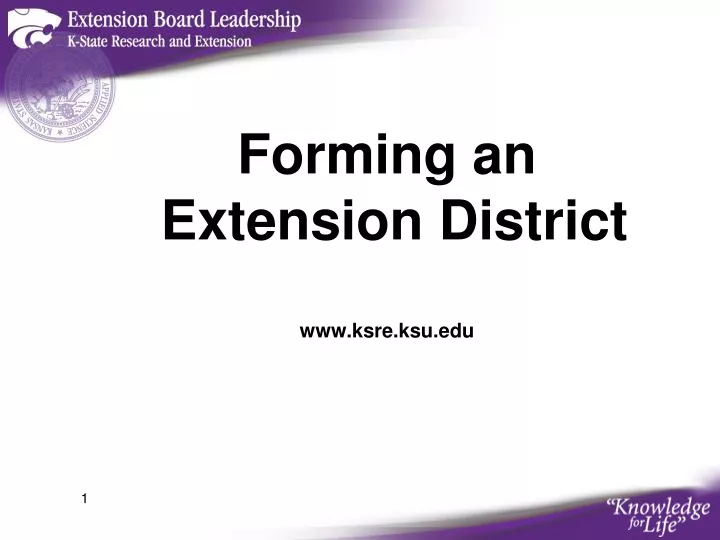 forming an extension district www ksre ksu edu