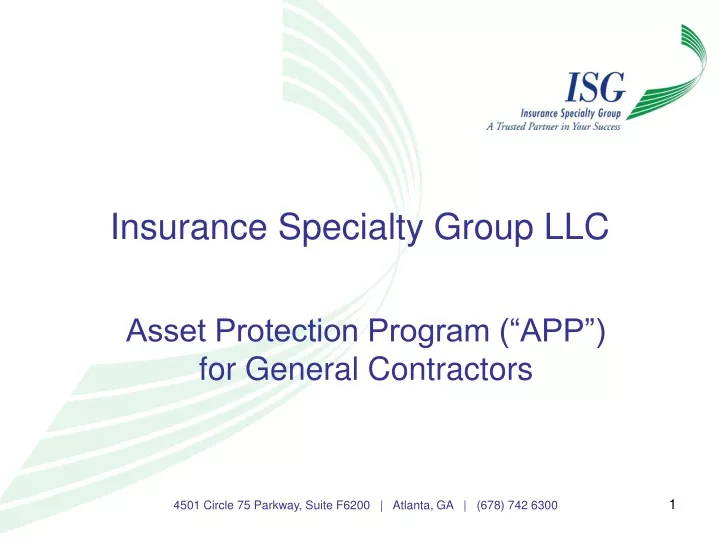 insurance specialty group llc