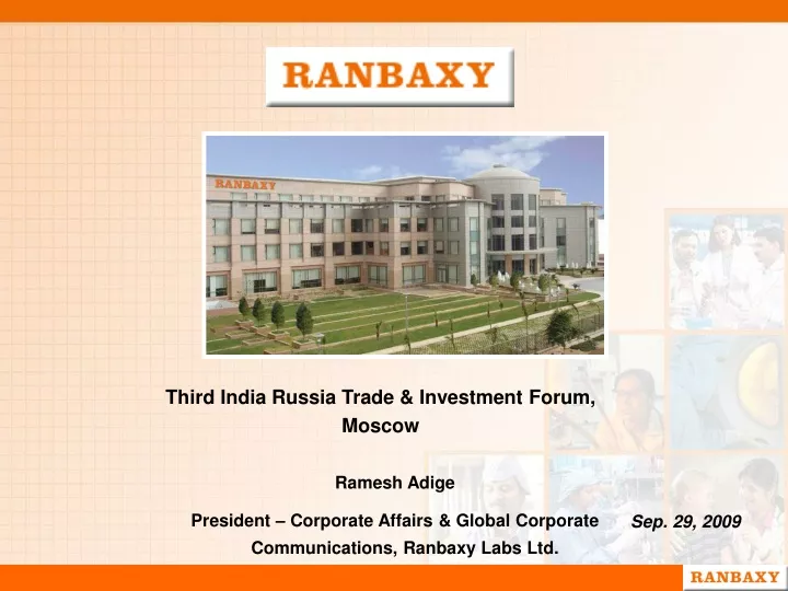 third india russia trade investment forum moscow