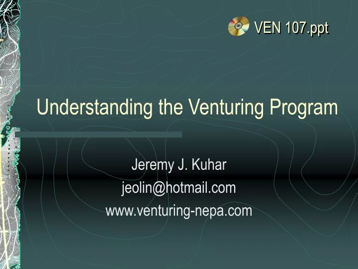 understanding the venturing program