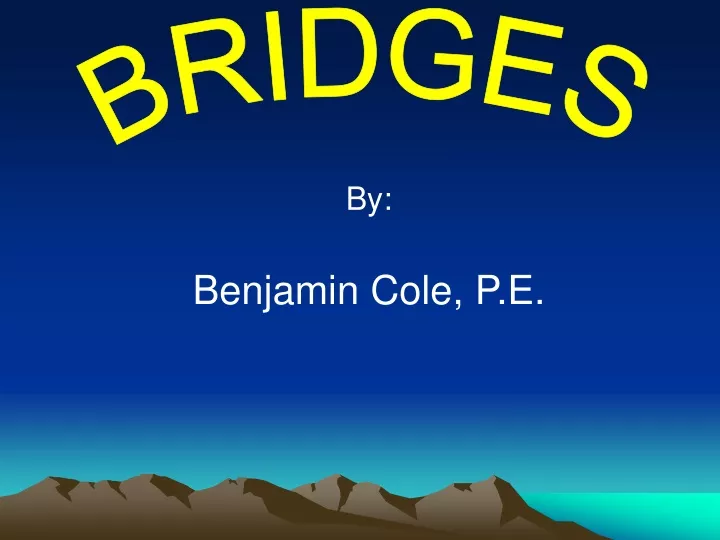 bridges