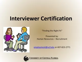 Interviewer Certification