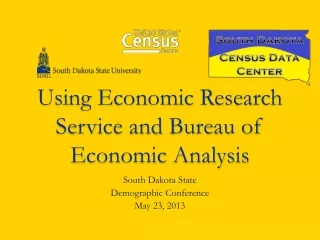 Using Economic Research Service and Bureau of Economic Analysis
