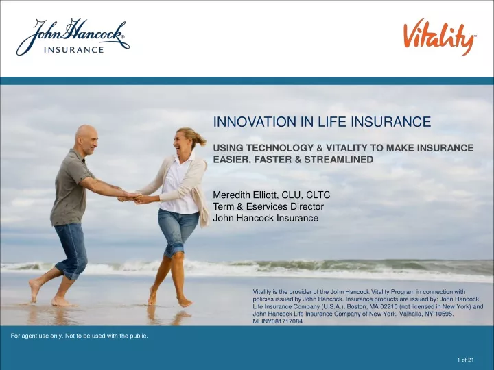 innovation in life insurance using technology