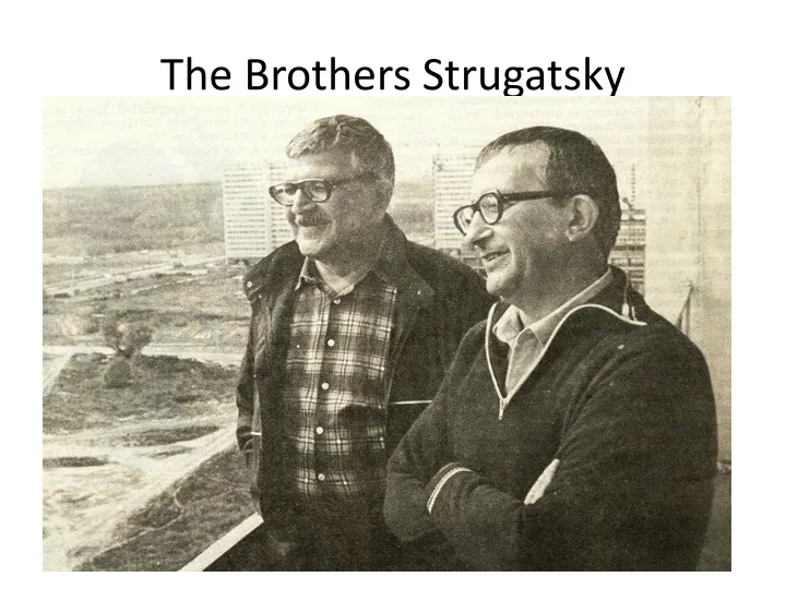 the brothers strugatsky