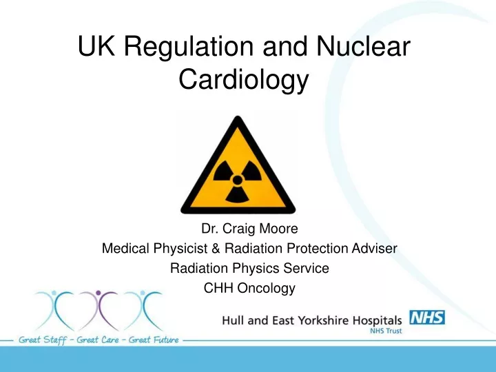 uk regulation and nuclear cardiology