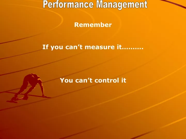 performance management