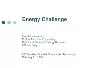 Energy Challenge