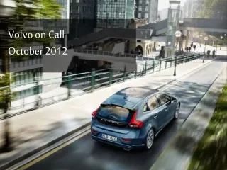 Volvo on Call October 2012