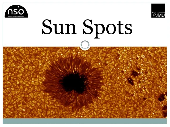 sun spots