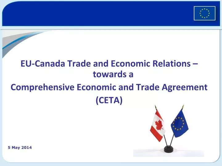 eu canada trade and economic relations towards