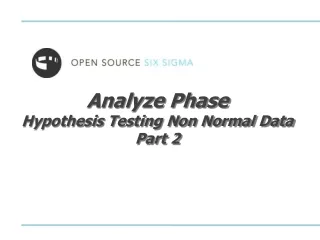 Analyze Phase Hypothesis Testing Non Normal Data Part 2