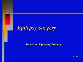 Epilepsy Surgery