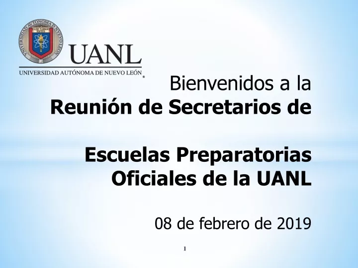 bienvenidos a la reuni n de secretarios