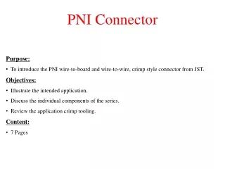 PNI Connector