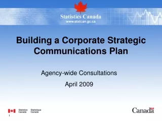 Building a Corporate Strategic Communications Plan