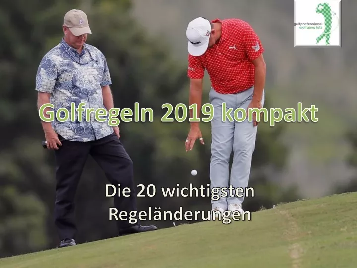 golfregeln 2019 kompakt