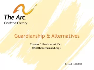 Guardianship &amp; Alternatives