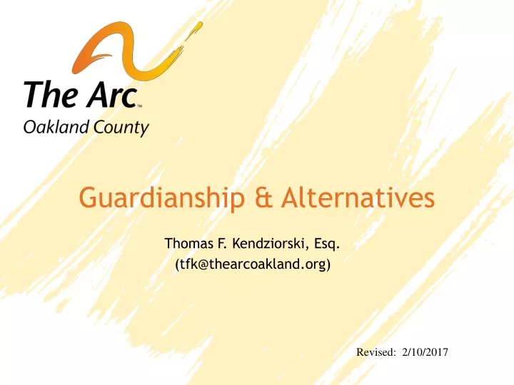 guardianship alternatives