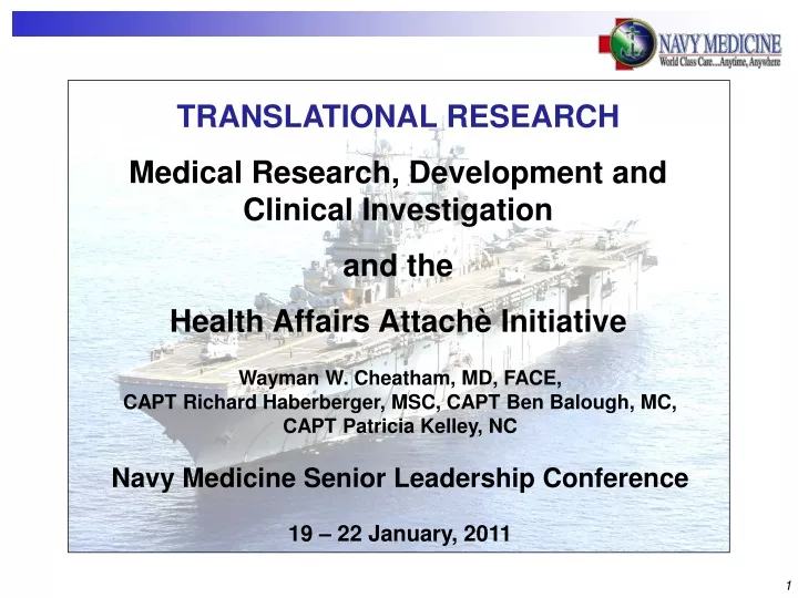 translational research medical research