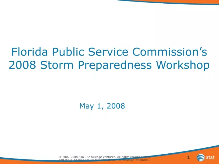 florida public service commission s 2008 storm