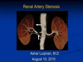 Renal Artery  Stenosis