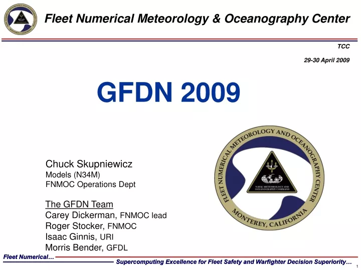 fleet numerical meteorology oceanography center