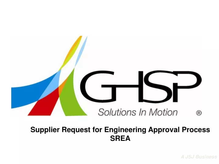 supplier request for engineering approval process