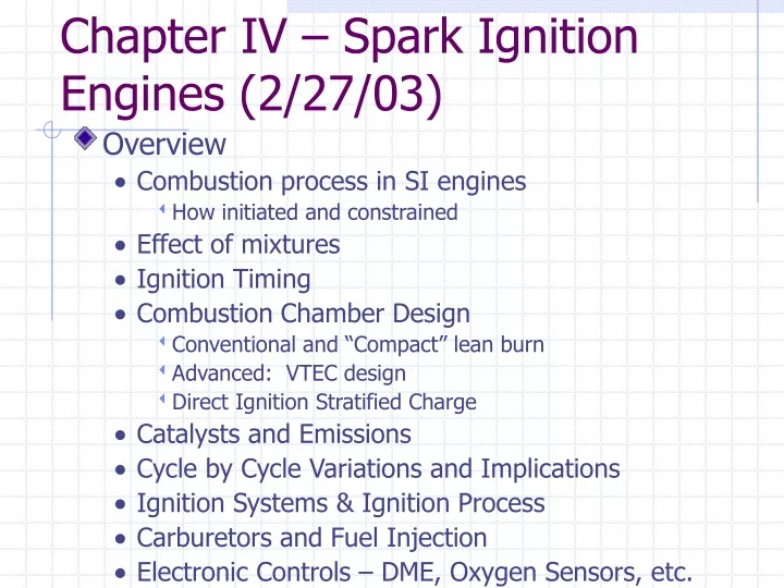 chapter iv spark ignition engines 2 27 03
