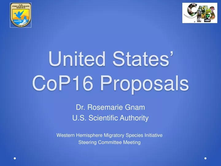 united states cop16 proposals