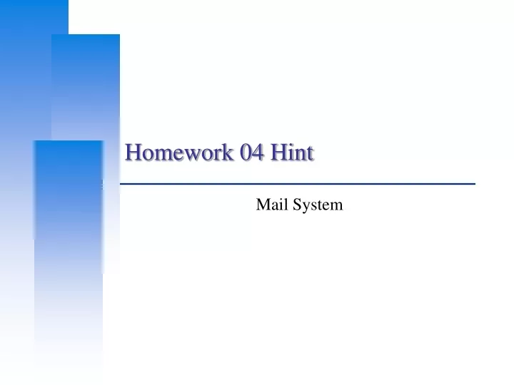 homework 04 hint