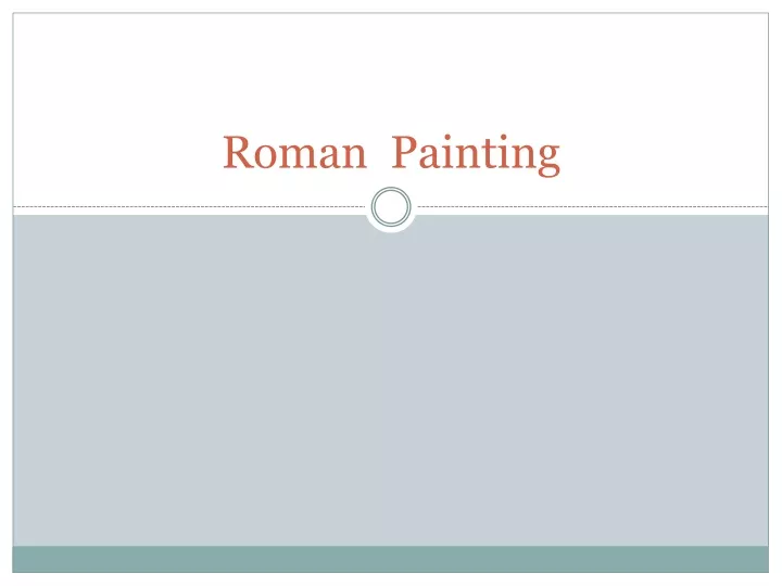 roman painting