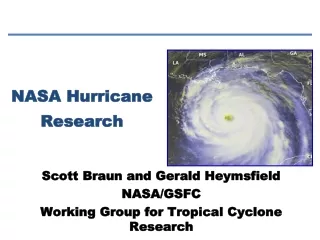 NASA Hurricane Research