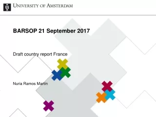 BARSOP 21 September 2017