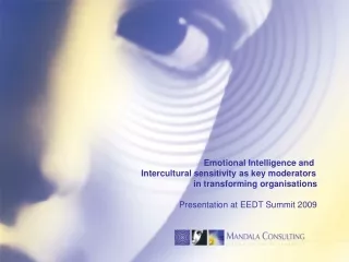 Emotional Intelligence and  Intercultural sensitivity as key moderators