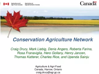 Conservation Agriculture Network