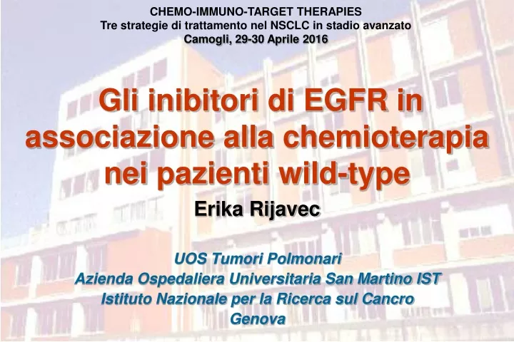 gli inibitori di egfr in associazione alla chemioterapia nei pazienti wild type