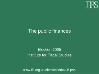 The public finances