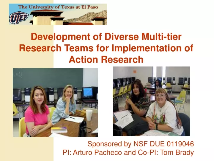 development of diverse multi tier research teams