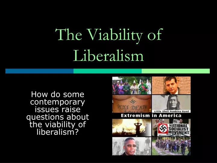 the viability of liberalism