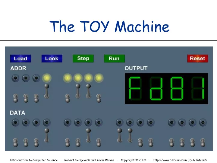 the toy machine