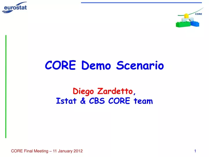 core final meeting 11 january 2012