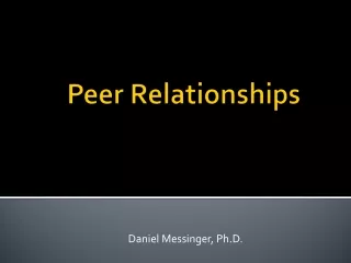 Peer  Relationships