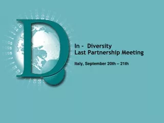 In -  Diversity Last Partnership Meeting