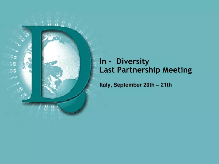 in diversity last partnership meeting